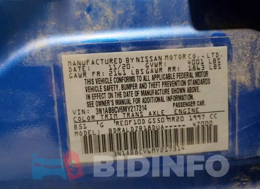 3N1AB8CV6MY217314 Photo# 13