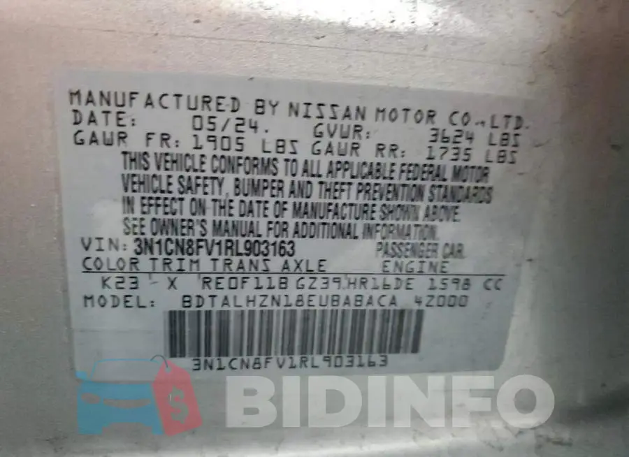 3N1CN8FV1RL903163 Photo# 12