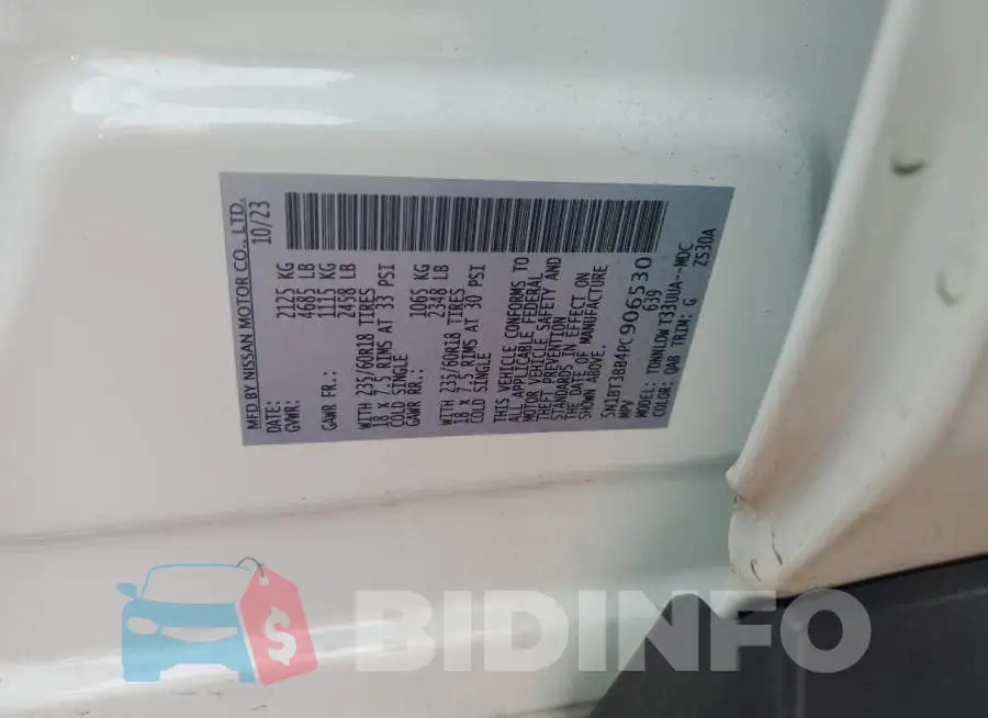 5N1BT3BB4PC906530 Photo# 13