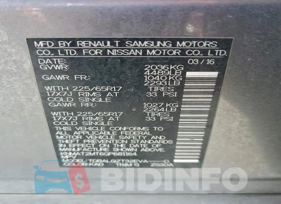KNMAT2MT6GP681164 Photo# 13