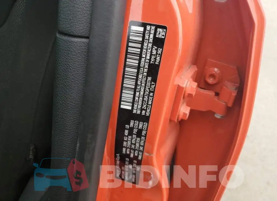 ZACCJBAT9GPE00786 Photo# 13