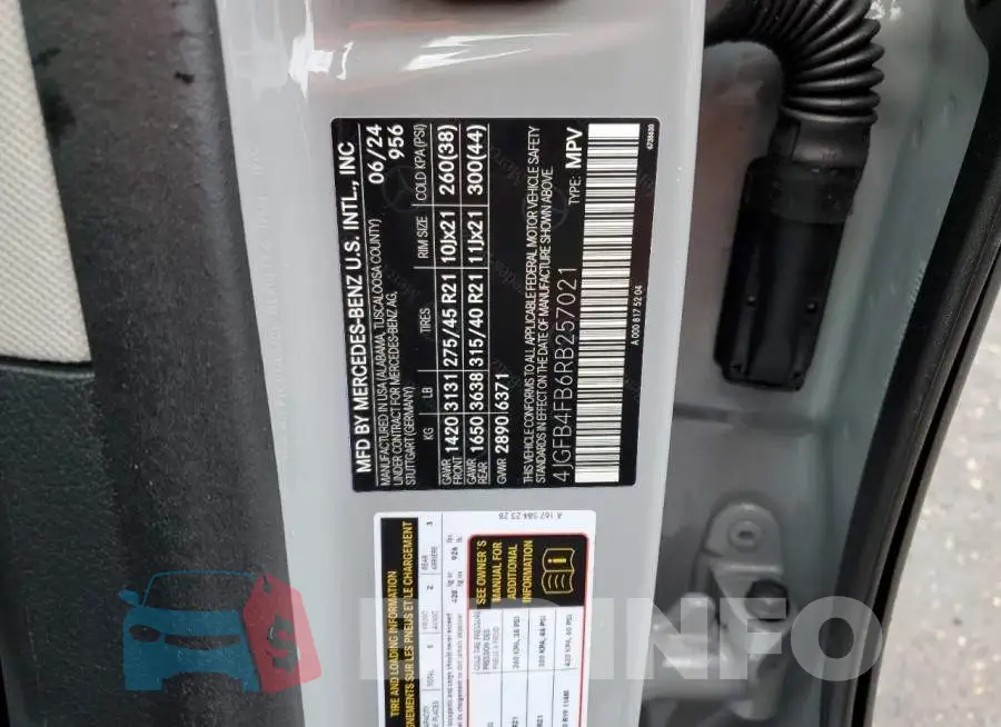 4JGFB4FB6RB257021 Photo# 13