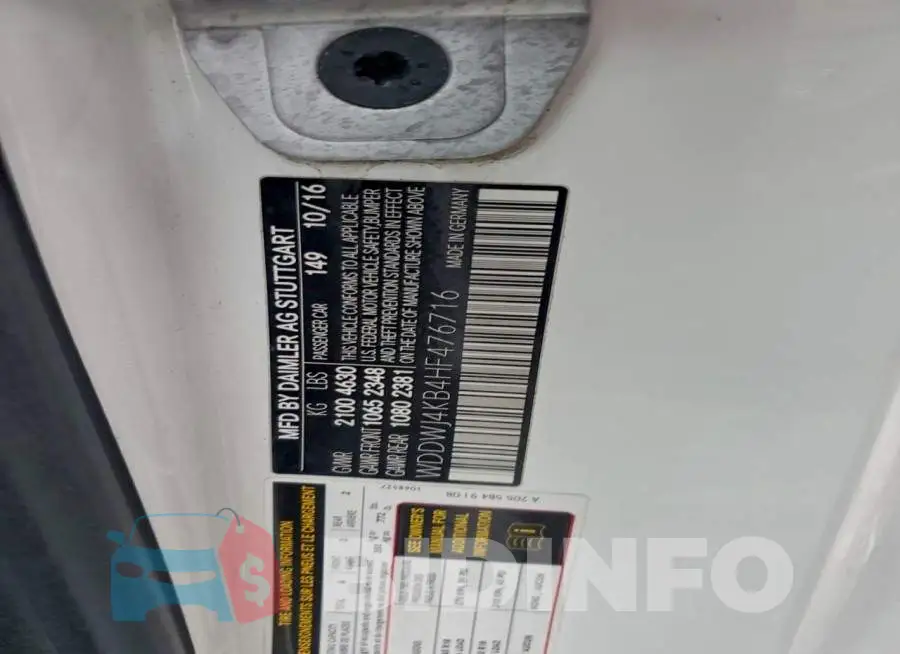 WDDWJ4KB4HF476716 Photo# 12