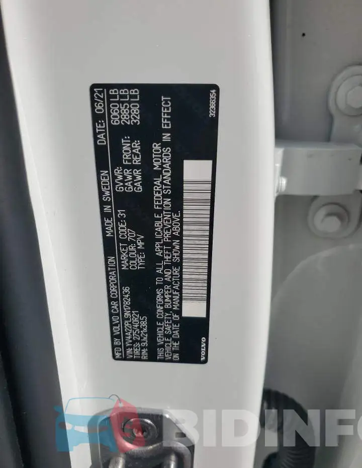 YV4A22PL9N1782436 Photo# 13