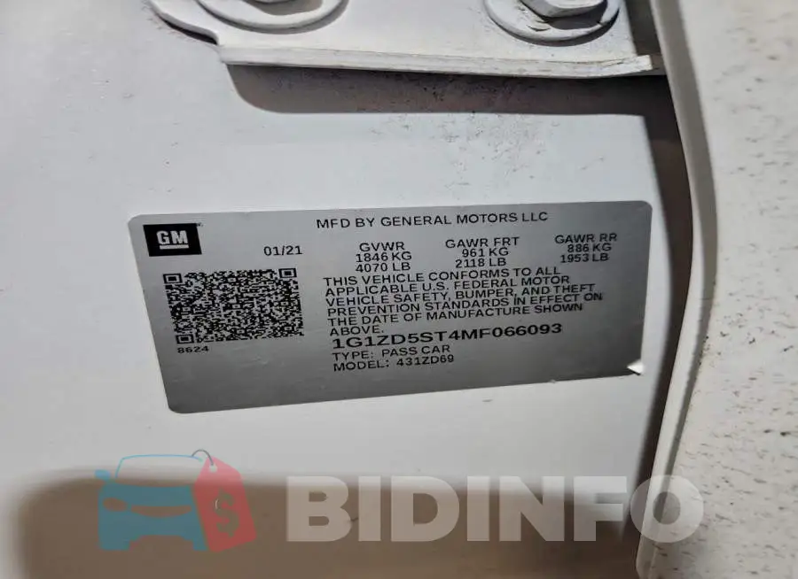 1G1ZD5ST4MF066093 Photo# 12