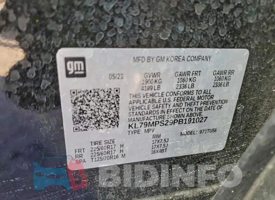 KL79MPS29PB191027 Photo# 14