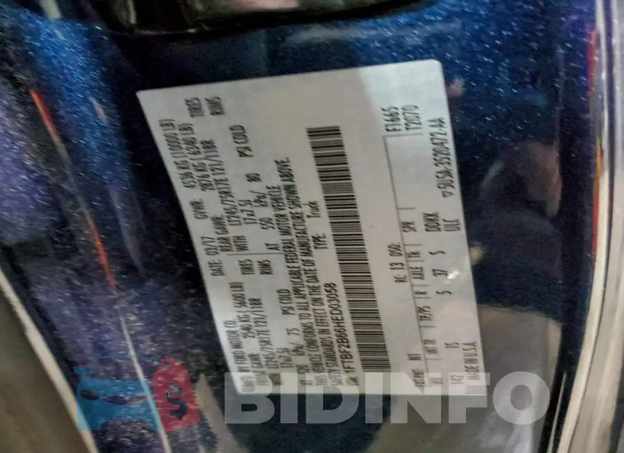 1FTBF2B66HED03058 Photo# 12