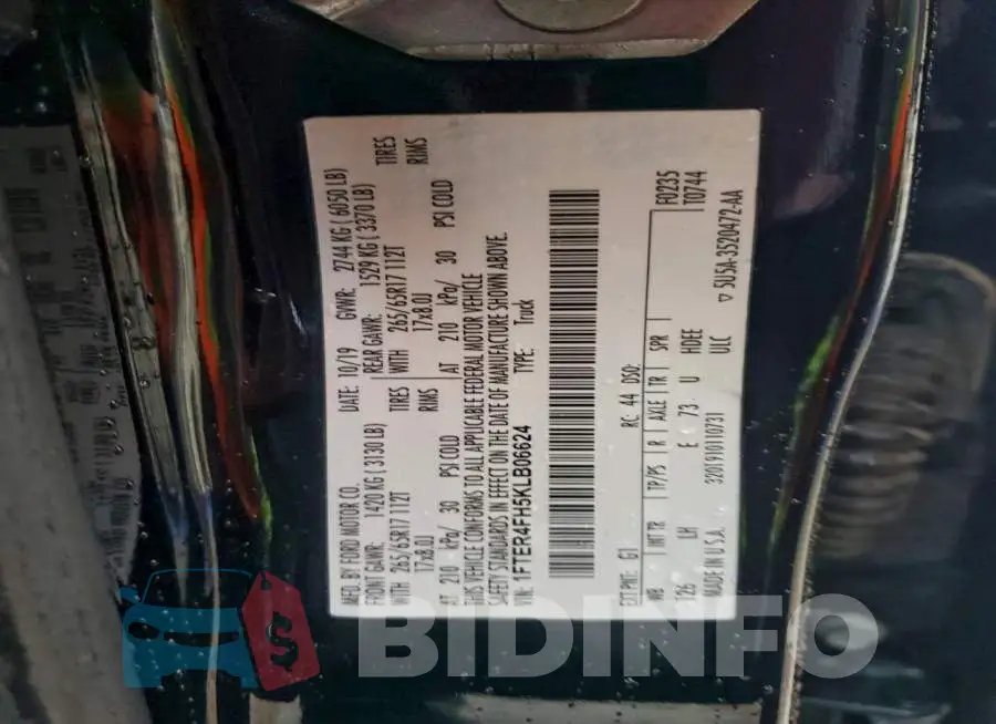 1FTER4FH5KLB06624 Photo# 12