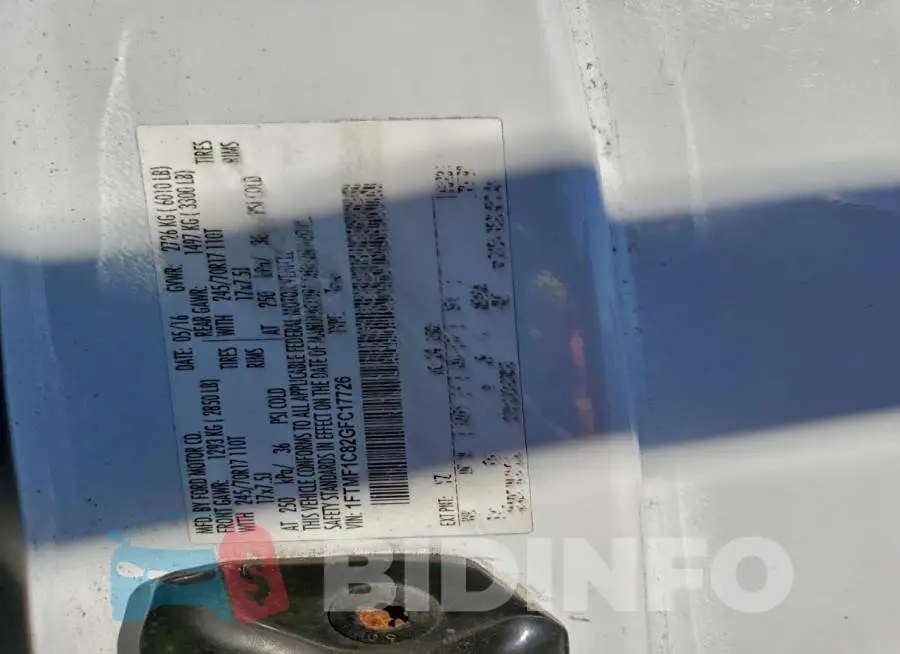 1FTMF1C82GFC17726 Photo# 12