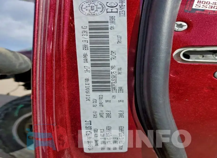 1C6RR7PT6JS160175 Photo# 12