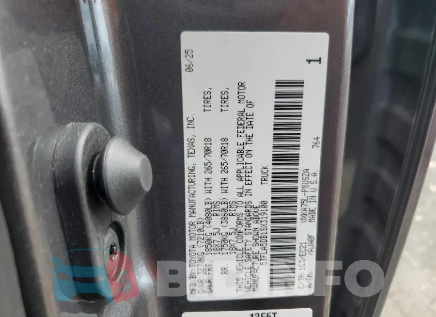5TFLA5DB1SX319100 Photo# 12