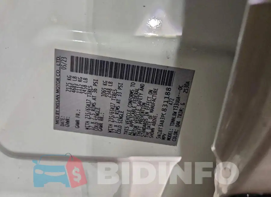 5N1BT3AB3PC831188 Photo# 13