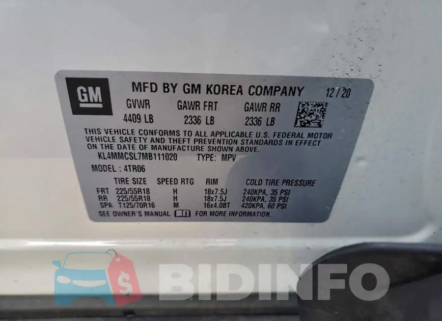 KL4MMCSL7MB111020 Photo# 13