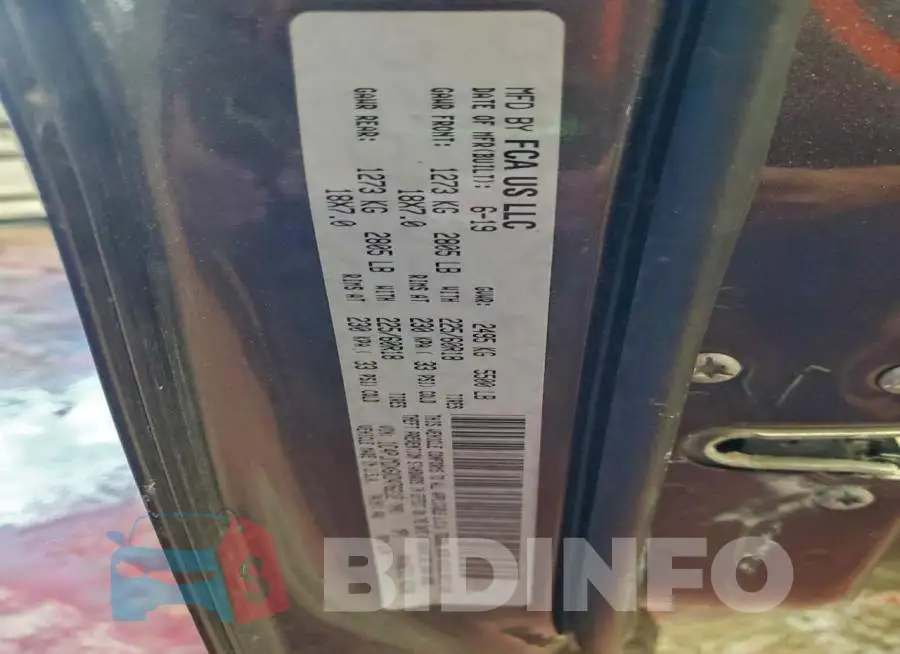 1C4PJMDX6KD476212 Photo# 14