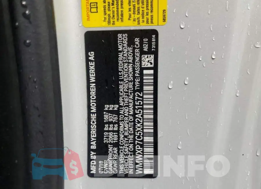 WMWXP7C5XK2A51572 Photo# 13