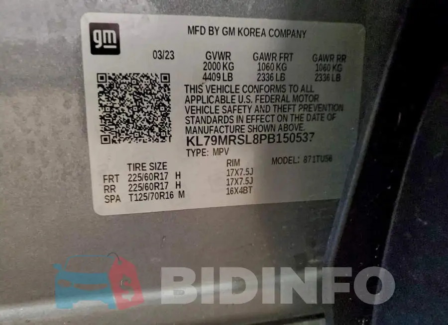 KL79MRSL8PB150537 Photo# 12