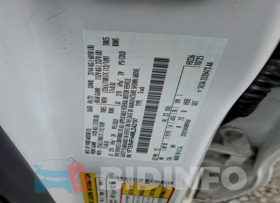 1FTER4FH4MLD42197 Photo# 12