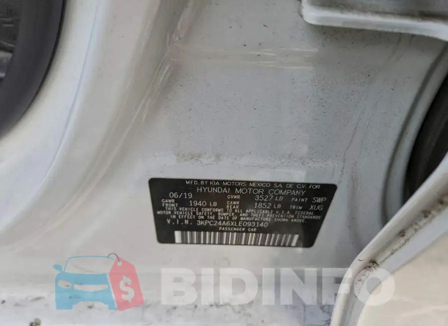 3KPC24A6XLE093140 Photo# 12