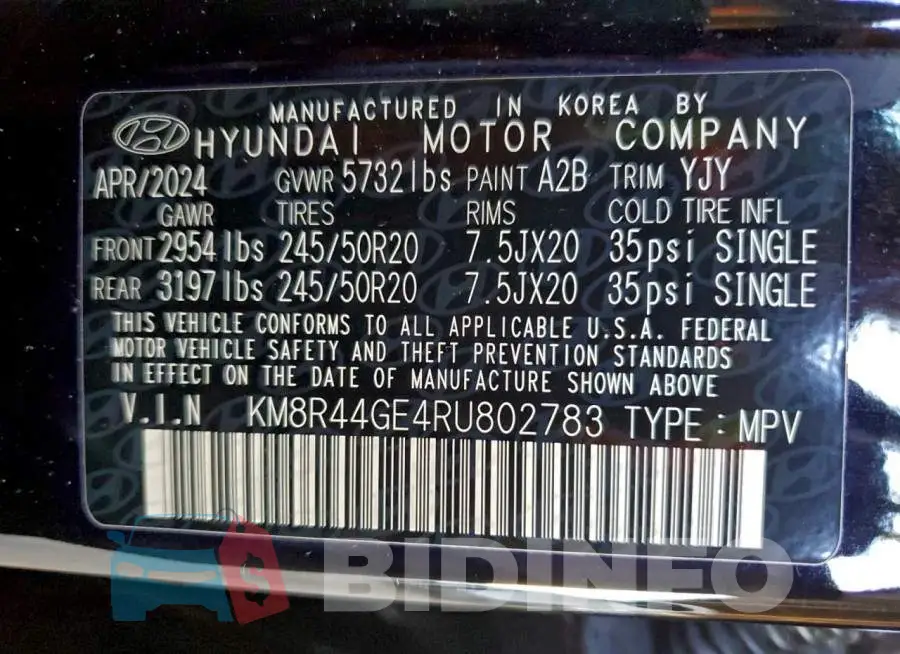 KM8R44GE4RU802783 Photo# 13
