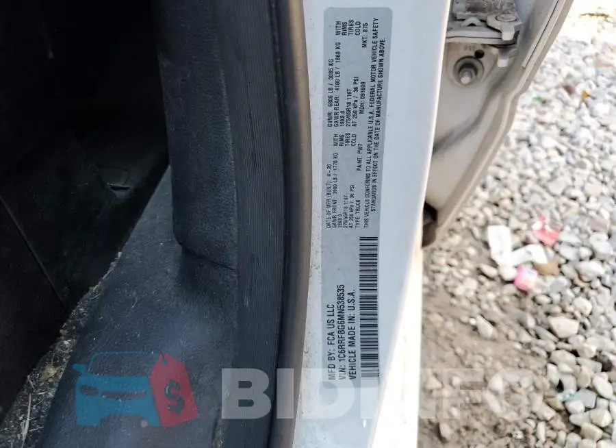 1C6RRFBG6MN538535 Photo# 12