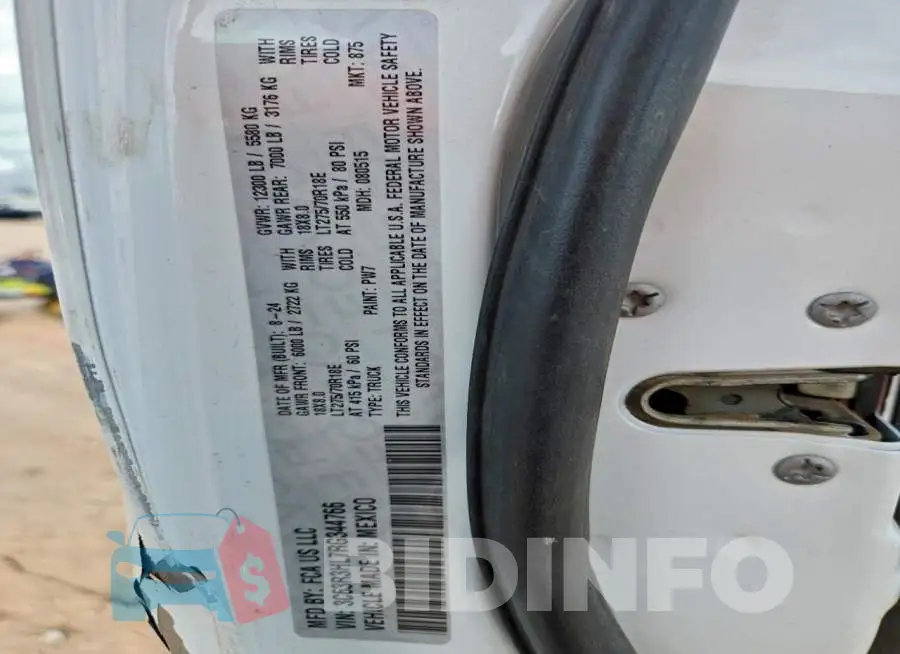 3C63R3HL7RG344766 Photo# 12