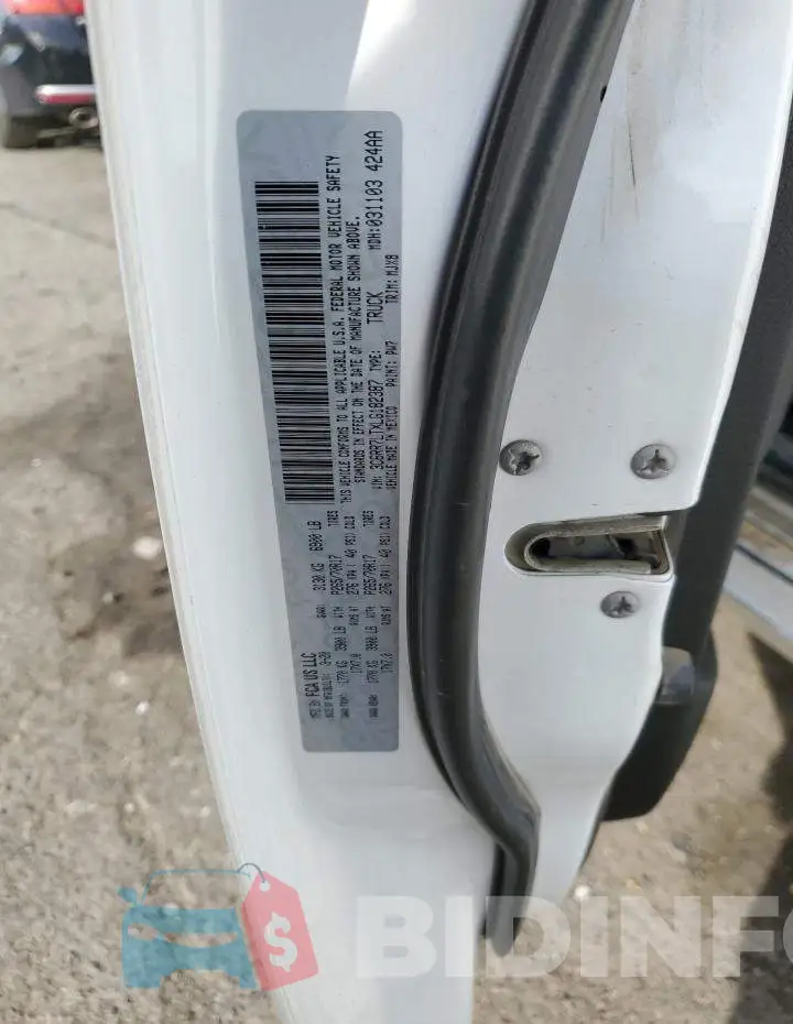 3C6RR7LTXLG182387 Photo# 13