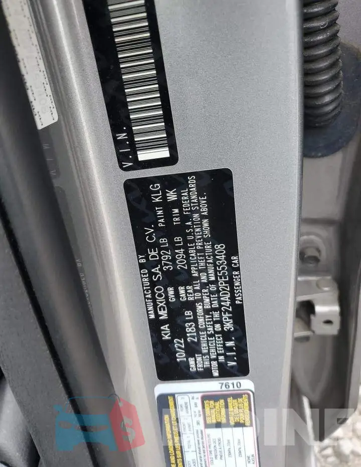 3KPF24AD2PE553408 Photo# 12
