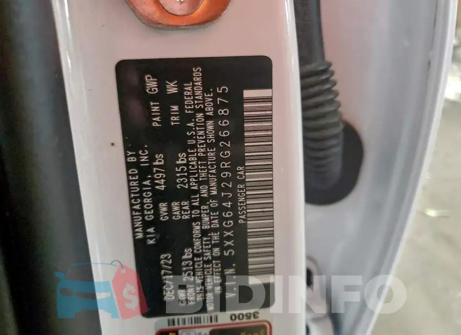 5XXG64J29RG266875 Photo# 13