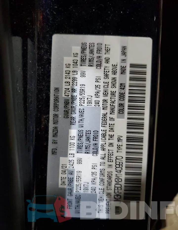 JM3KFBDM8M1409970 Photo# 14