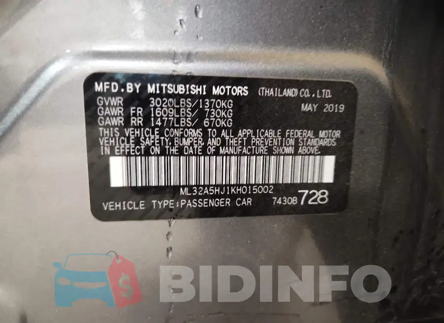 ML32A5HJ1KH015002 Photo# 12