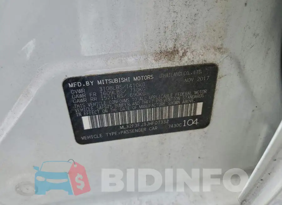 ML32F3FJ3JHF07332 Photo# 12