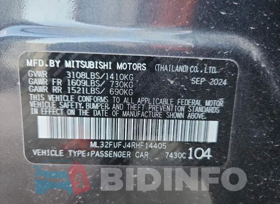 ML32FUFJ4RHF14405 Photo# 12