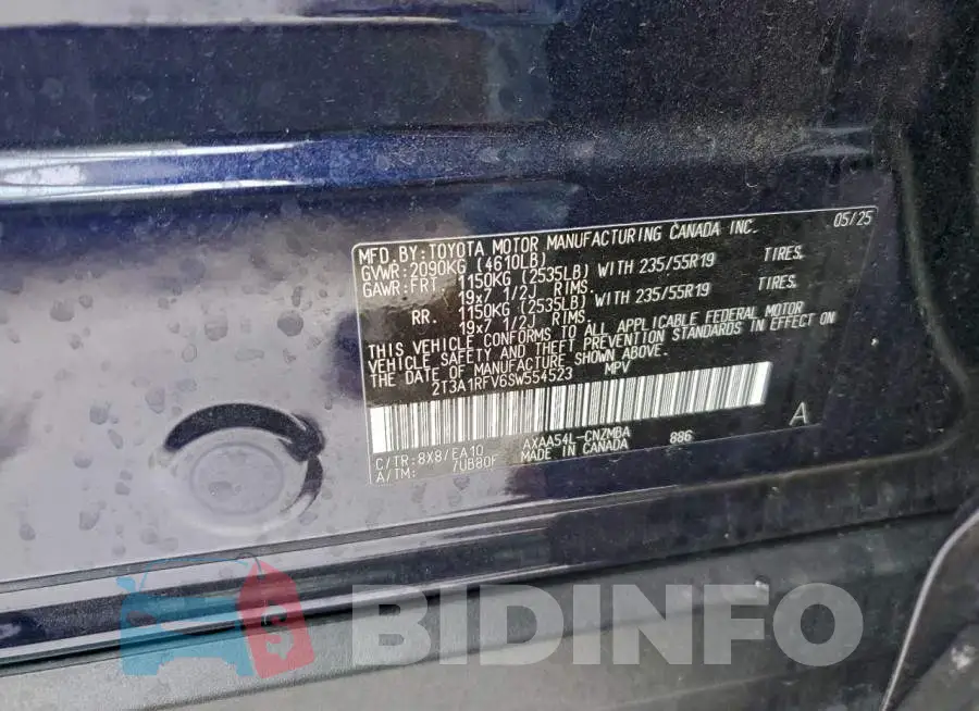 2T3A1RFV6SW554523 Photo# 12