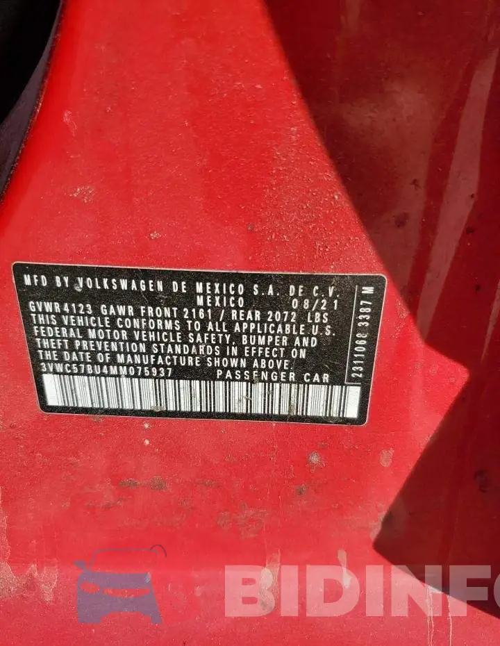 3VWC57BU4MM075937 Photo# 12