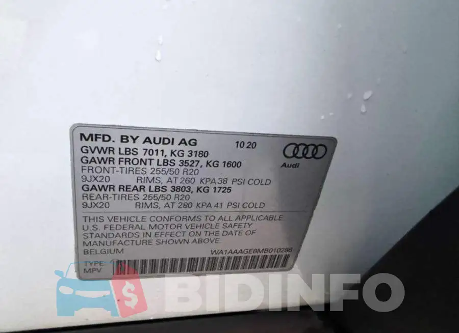 WA1AAAGE8MB010286 Photo# 10