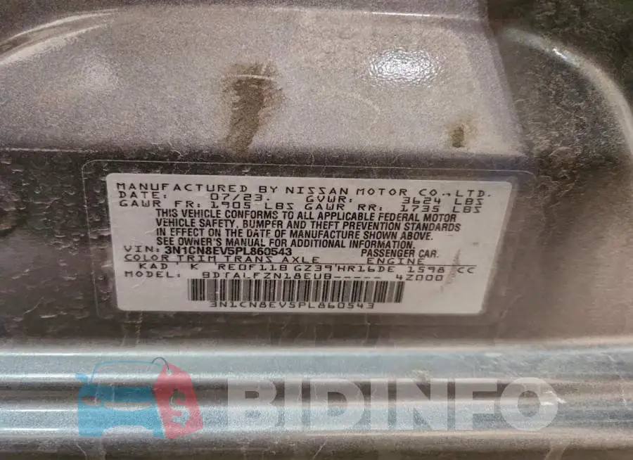3N1CN8EV5PL860543 Photo# 12
