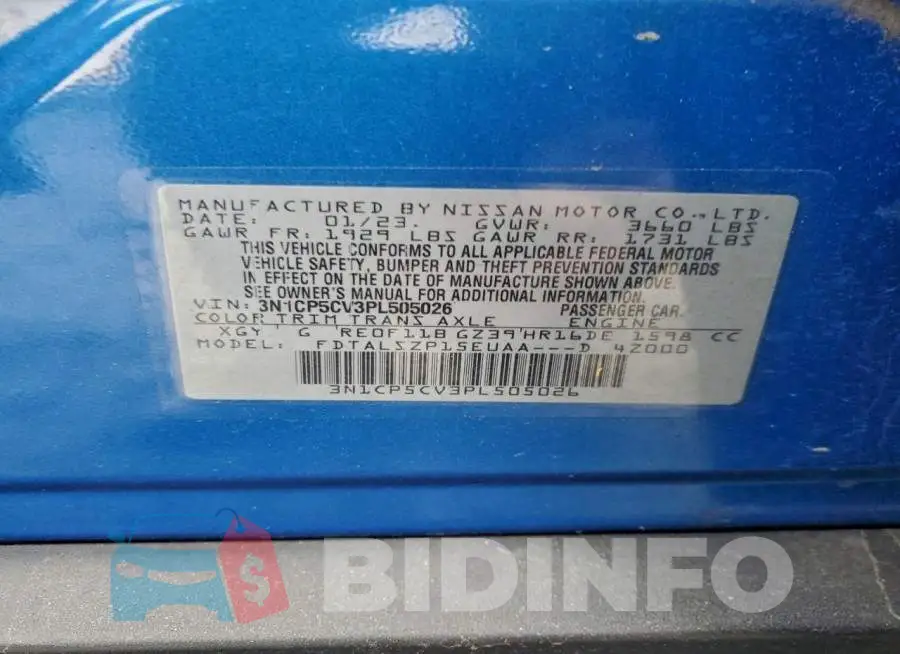 3N1CP5CV3PL505026 Photo# 12