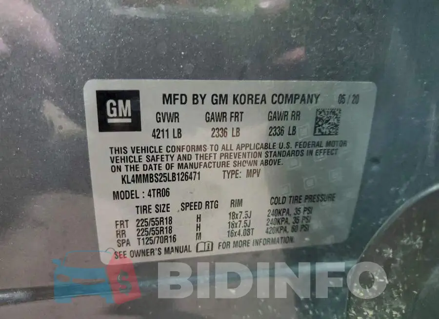 KL4MMBS25LB126471 Photo# 13