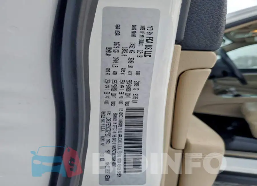 1C4RJFBG9KC627217 Photo# 14