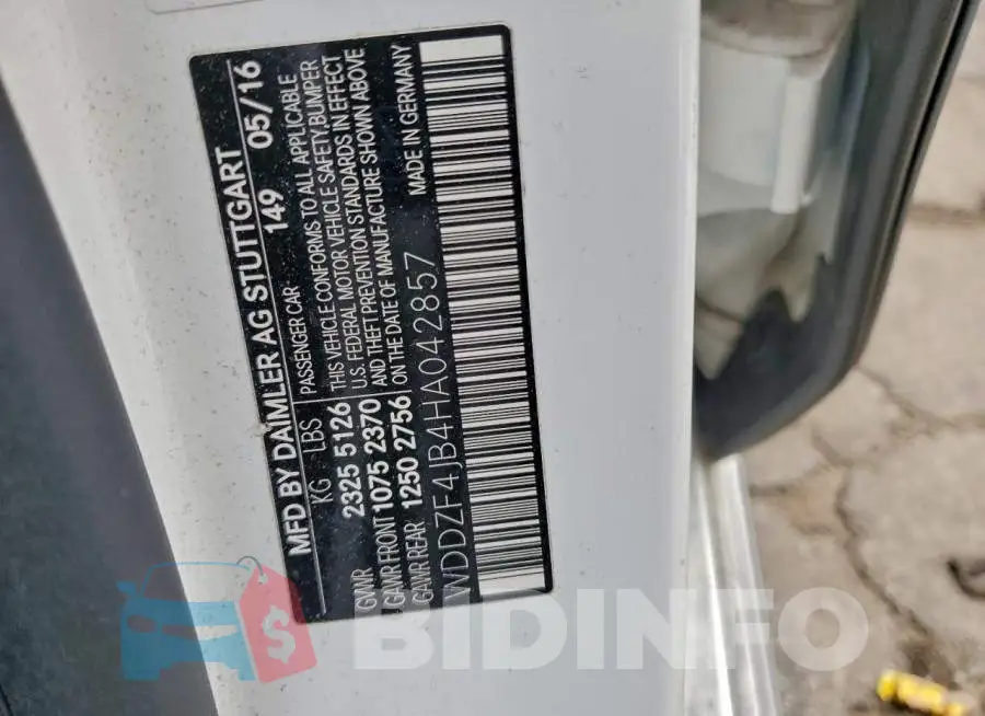 WDDZF4JB4HA042857 Photo# 12