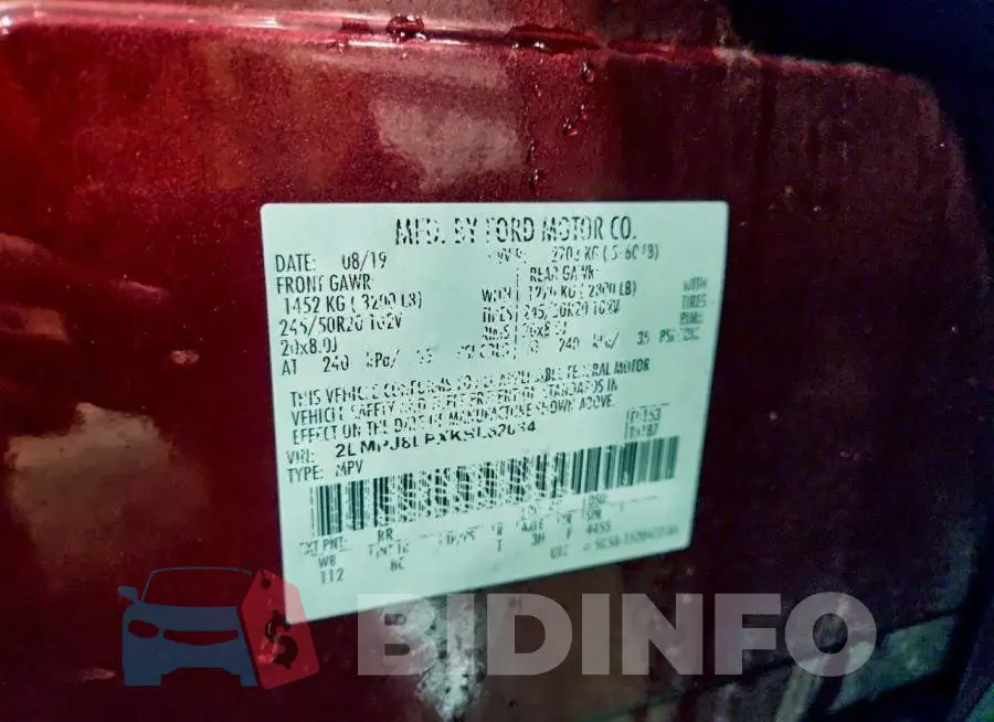 2LMPJ8LPXKBL62034 Photo# 13