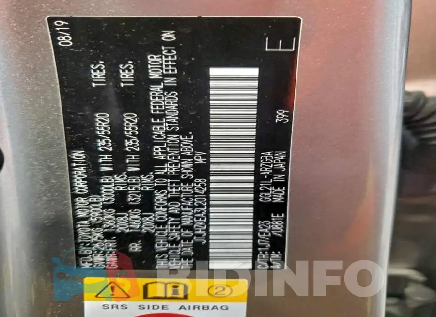 JTJHZKEA3L2014258 Photo# 14