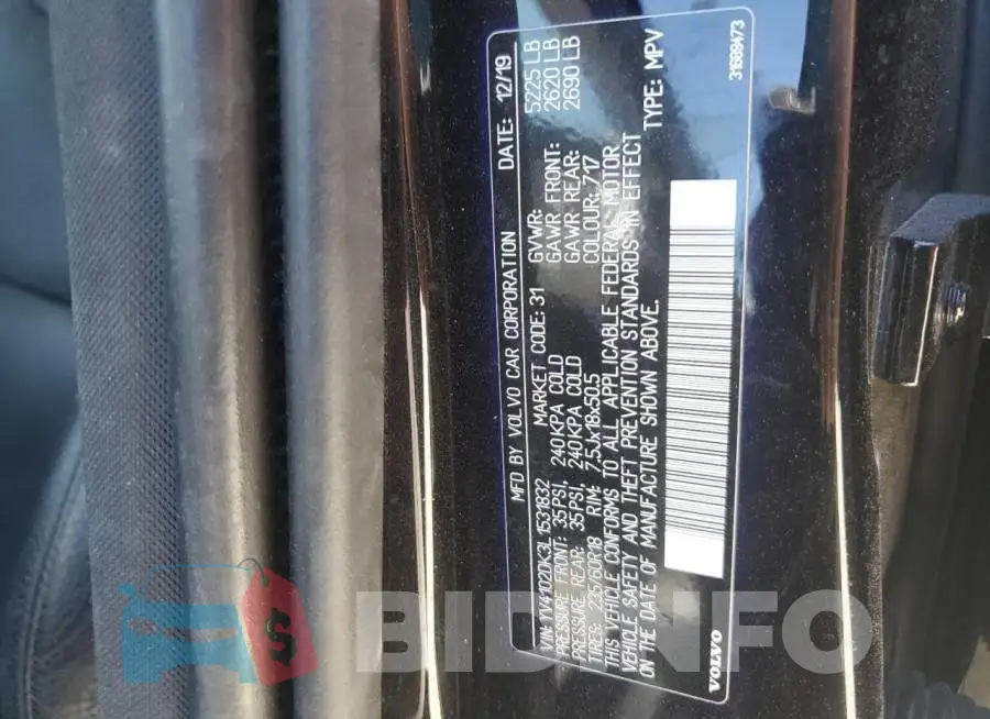 YV4102DK3L1531832 Photo# 14