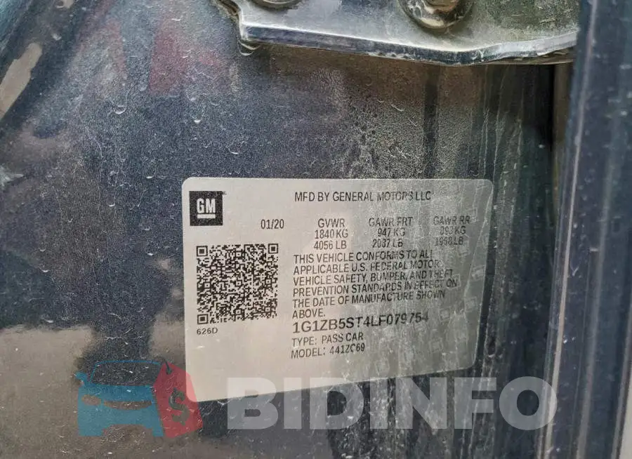1G1ZB5ST4LF079754 Photo# 12