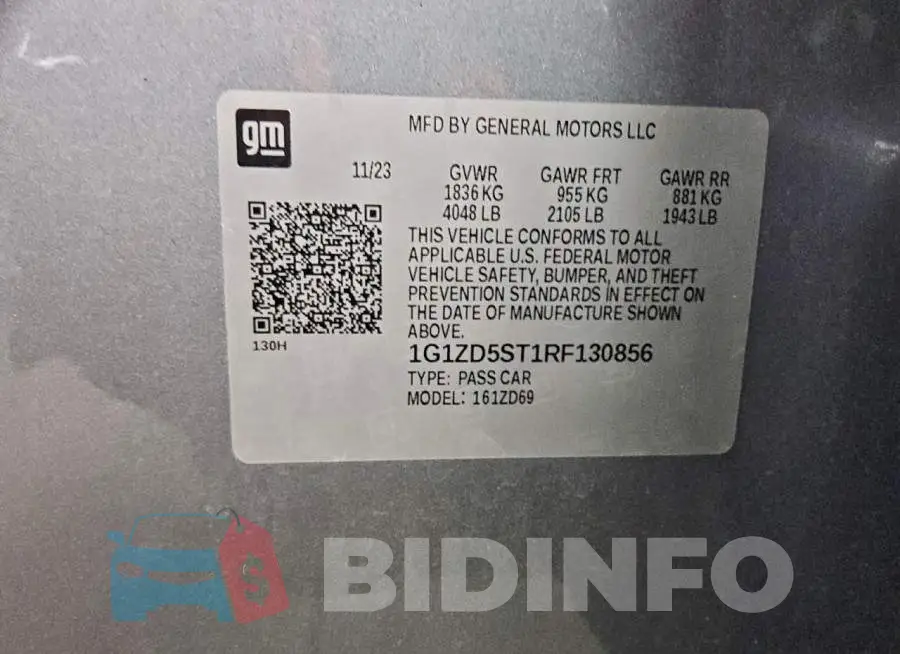1G1ZD5ST1RF130856 Photo# 12