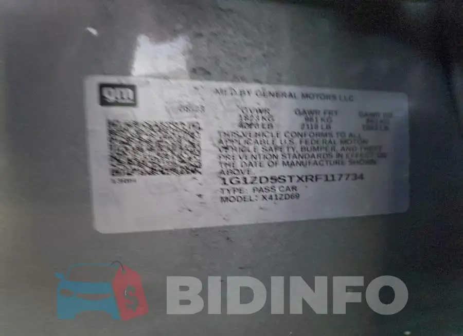 1G1ZD5STXRF117734 Photo# 12