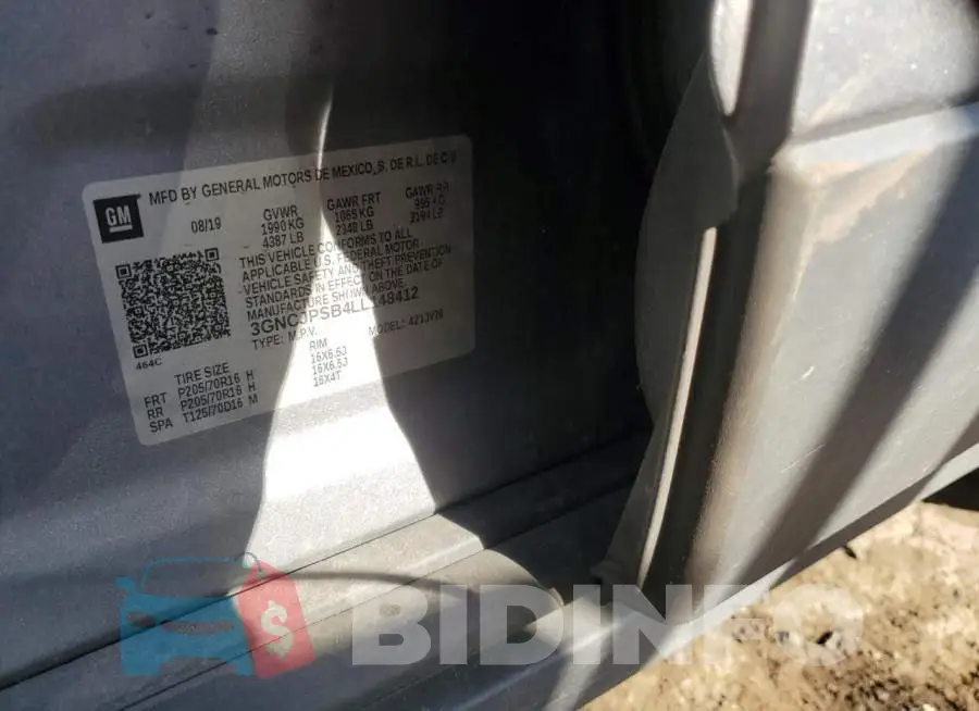 3GNCJPSB4LL148412 Photo# 13