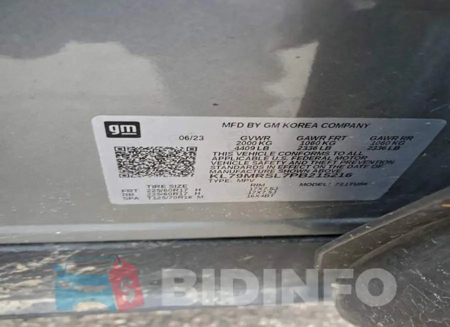 KL79MRSL7PB215216 Photo# 13