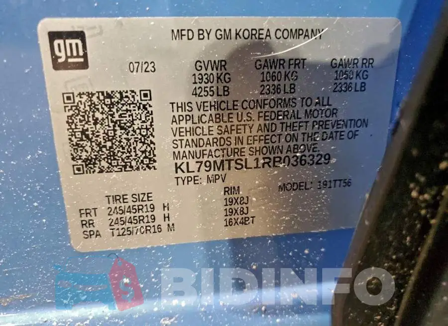 KL79MTSL1RB036329 Photo# 13
