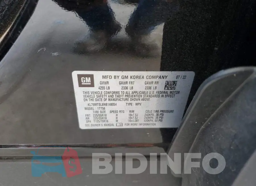 KL79MTSL8NB148054 Photo# 12